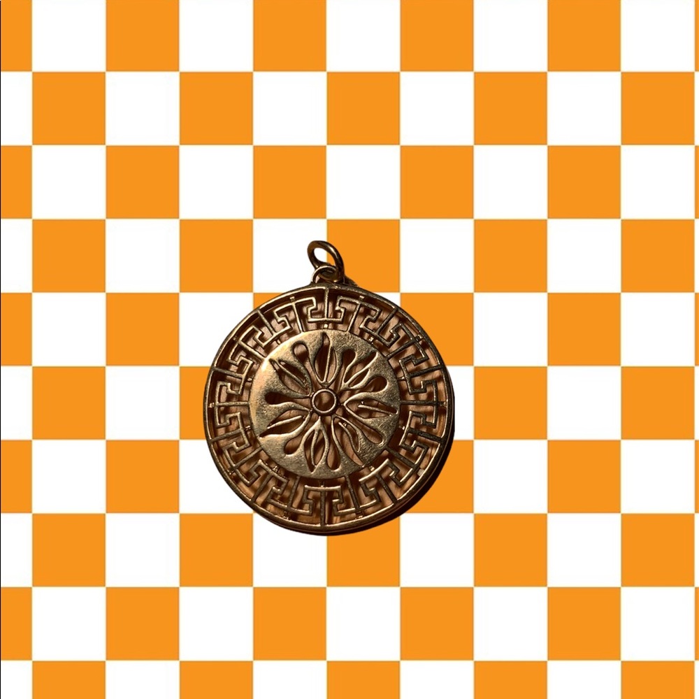 ⛅️ BRONZE SUN PENDANT ☀️